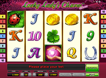 Lucky Lady's Charm Deluxe в казино Вулкан Старс